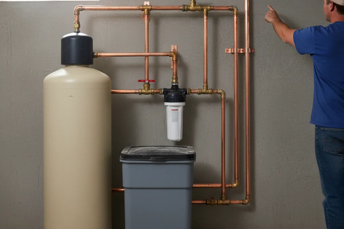Whole-house water treatment system installed in Goodells